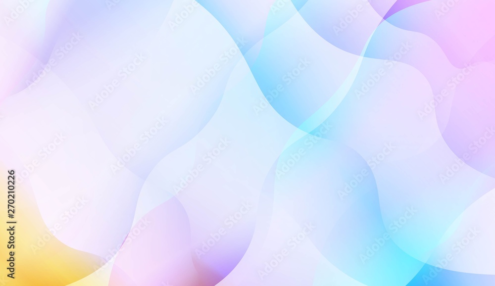 Futuristic Technology Style With Geometric Design, Shapes. Blurred Gradient Texture Background. For Ad, Presentation, Card. Vector Illustration.