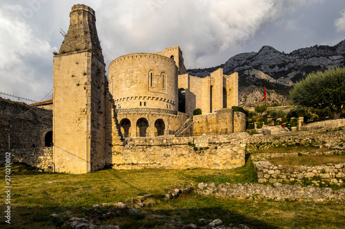 Castle Kruje, Kruje Albania, Skanderbeg Museum, Albania, Europe photo