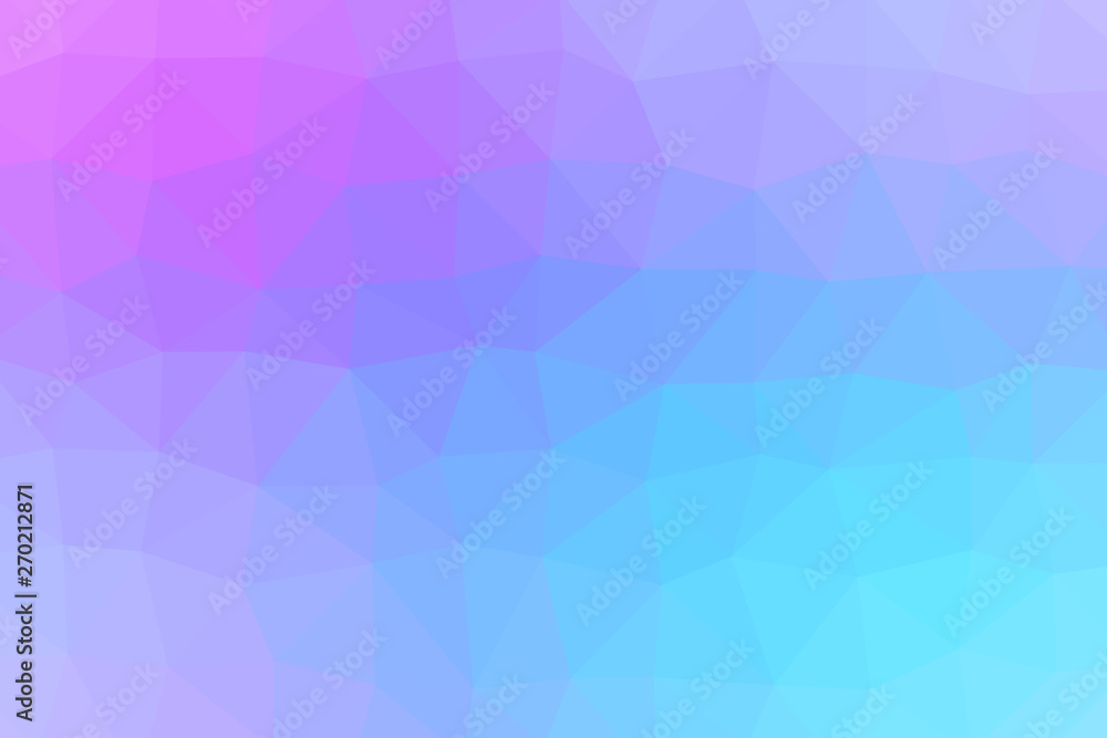 Obraz premium Pink and blue polygonal background