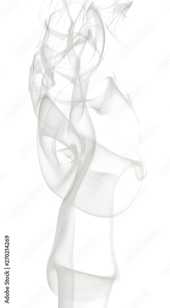 light flowing smoke isolated on white light flowing smoke isolated on white
