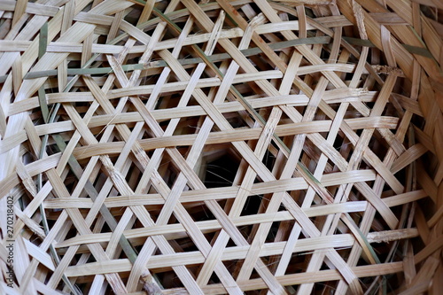 bamboo basket for fish containers