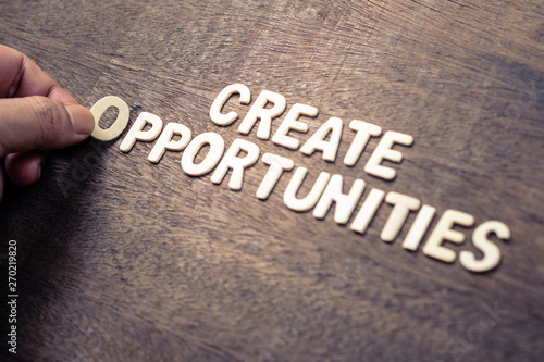 CREATE OPPORTUNITIES photo