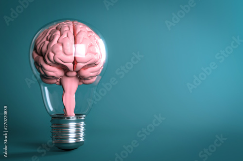 3D Illustration Glühbirne I...