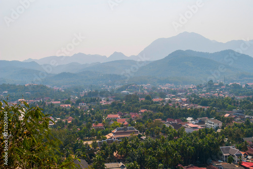 View over Luang Prabang, Laos © dinozzaver