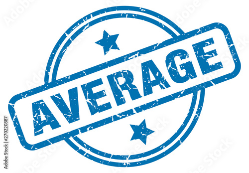 average grunge stamp