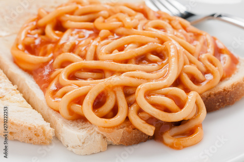 Φωτογραφία Spaghetti on toast