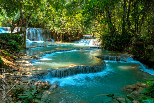 Kuang Si Waterfall  Laos