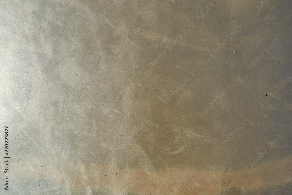 Naklejka premium A bronze metal surface.