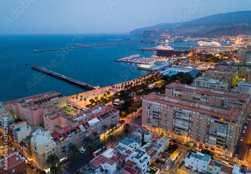 Panoramic view of  Almeria © JackF
