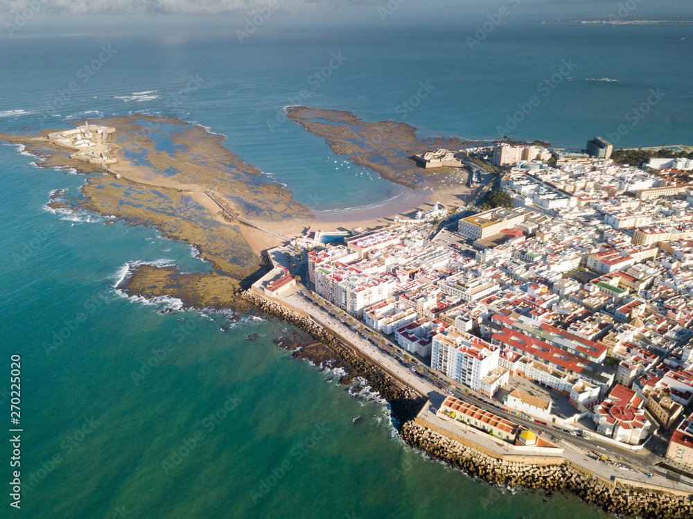 General aerial view of Cadiz