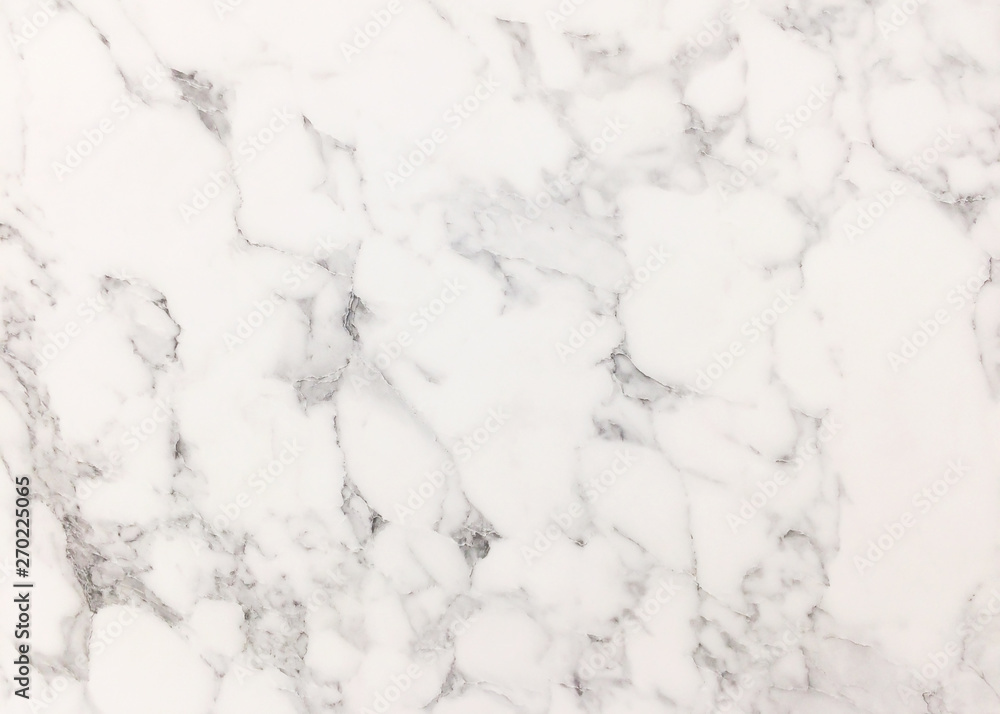 White marble texture with natural pattern for background