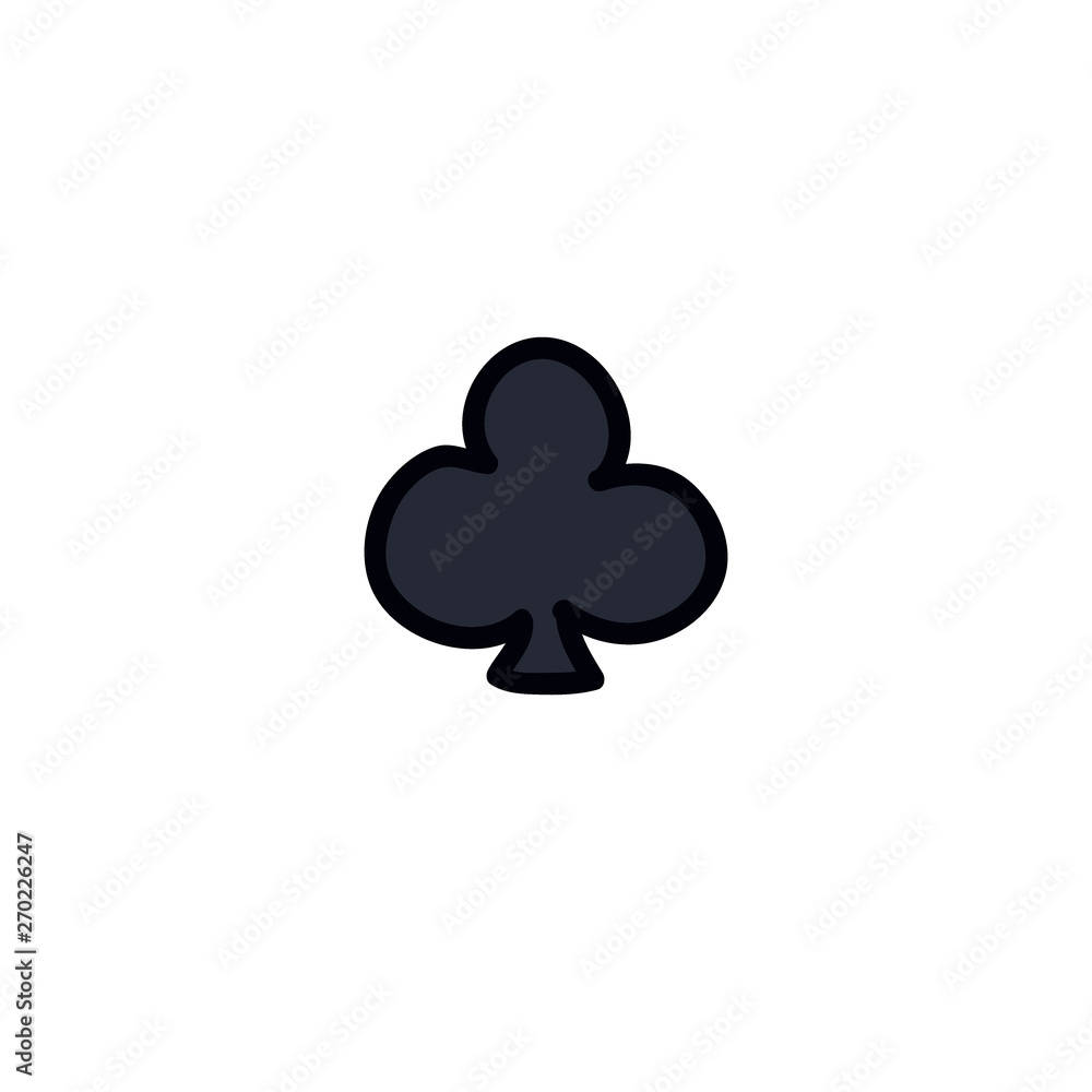 card suit doodle icon, vector illustration card suit doodle icon, vector illustration
