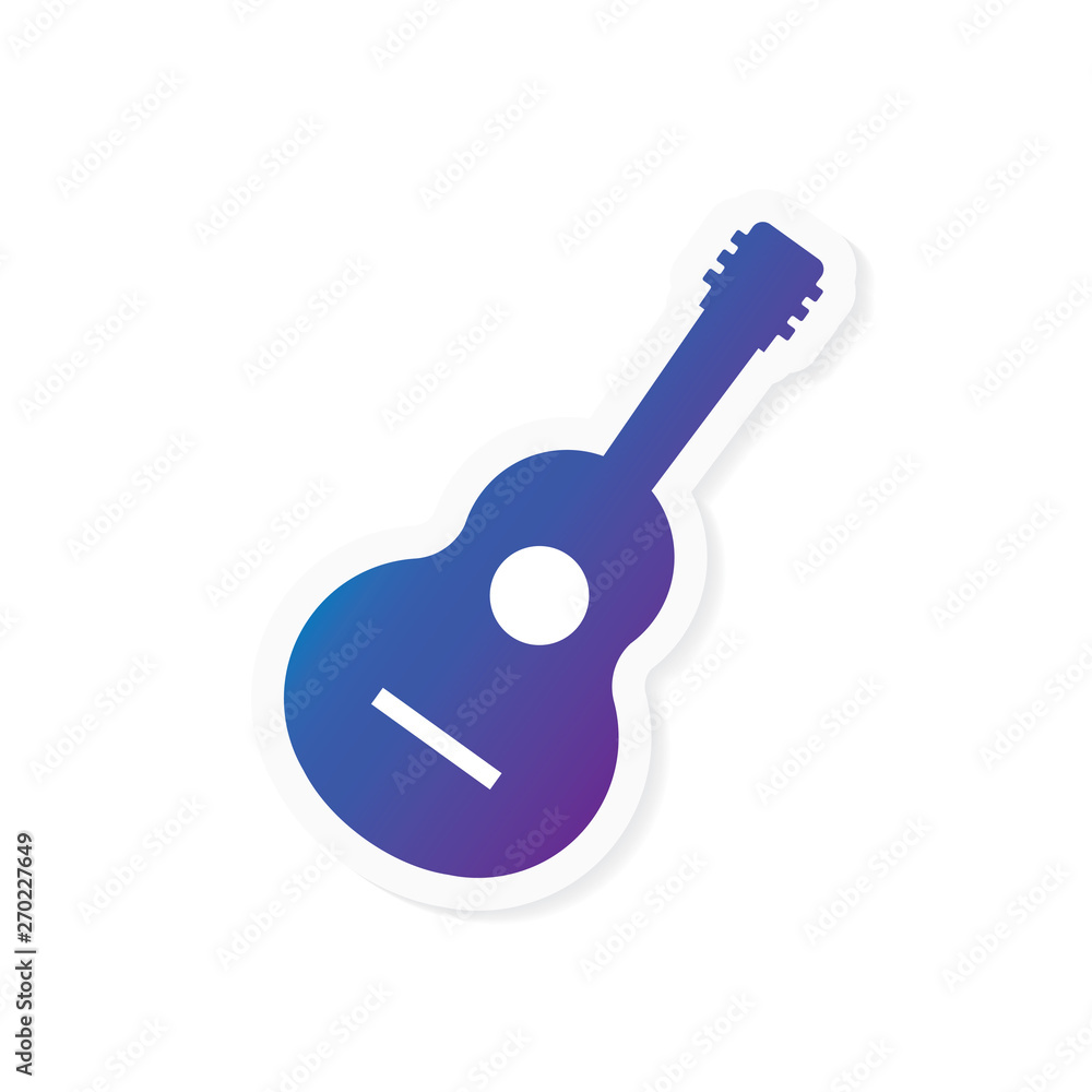 acoustic guitar icon- vector illustration acoustic guitar icon- vector illustration