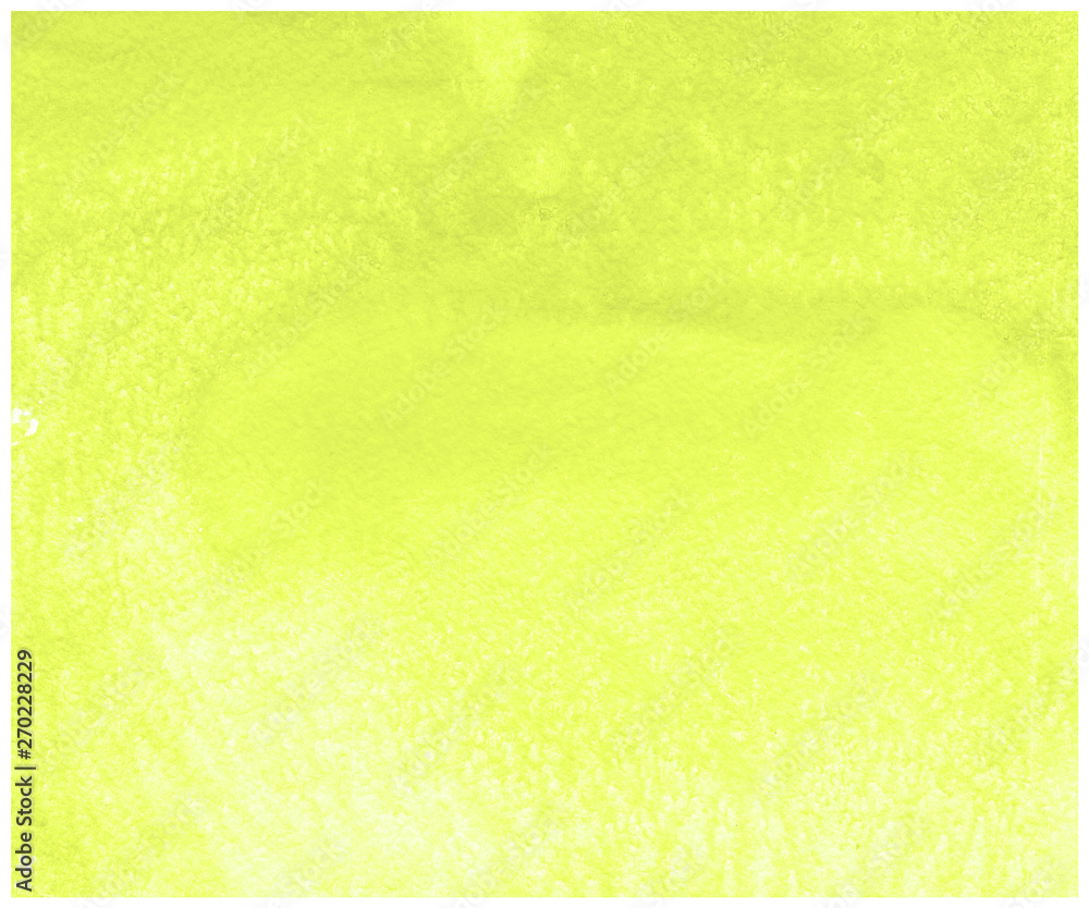 Fototapeta premium Abstract Lime Punch yellow green watercolor background