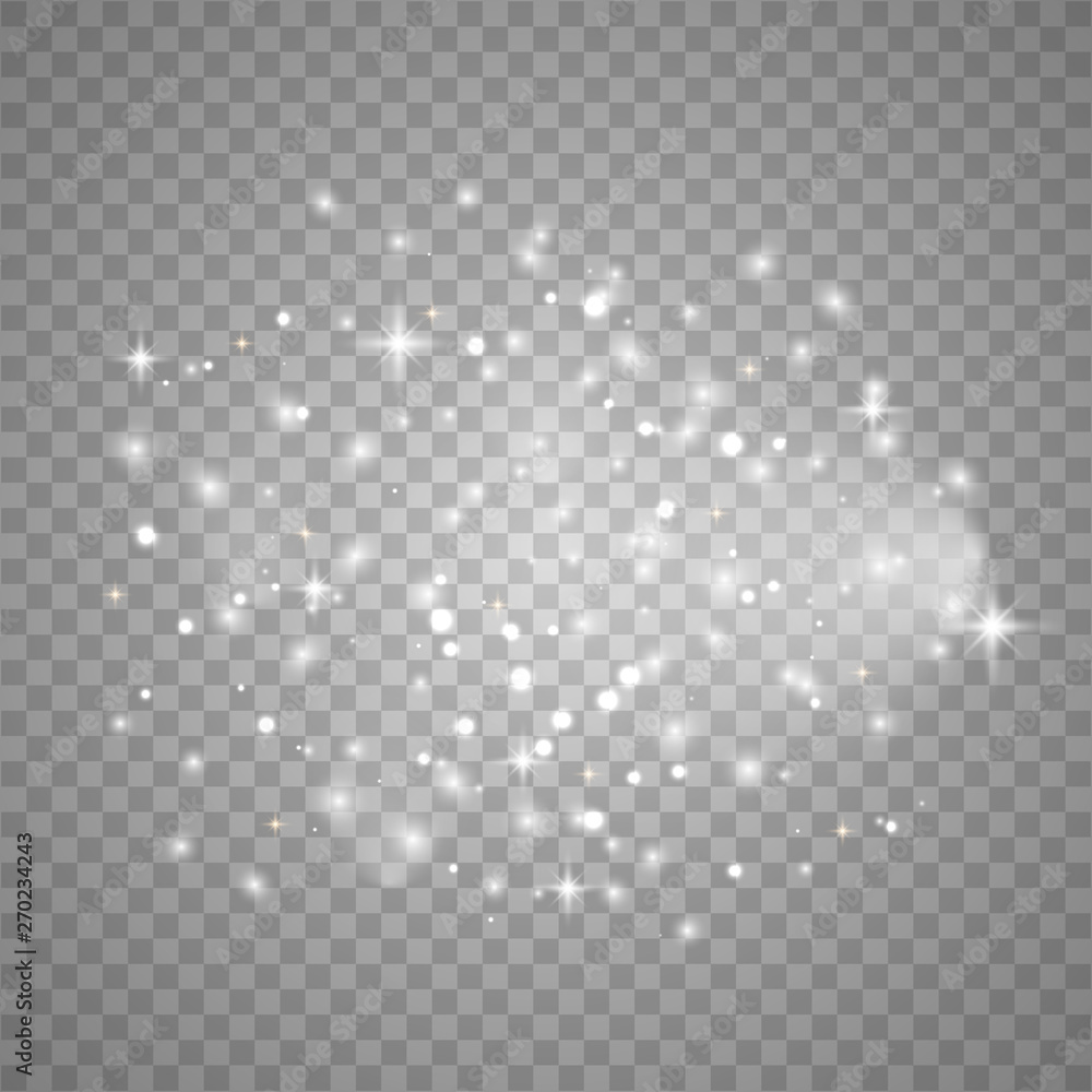 Glow glittering star dust 