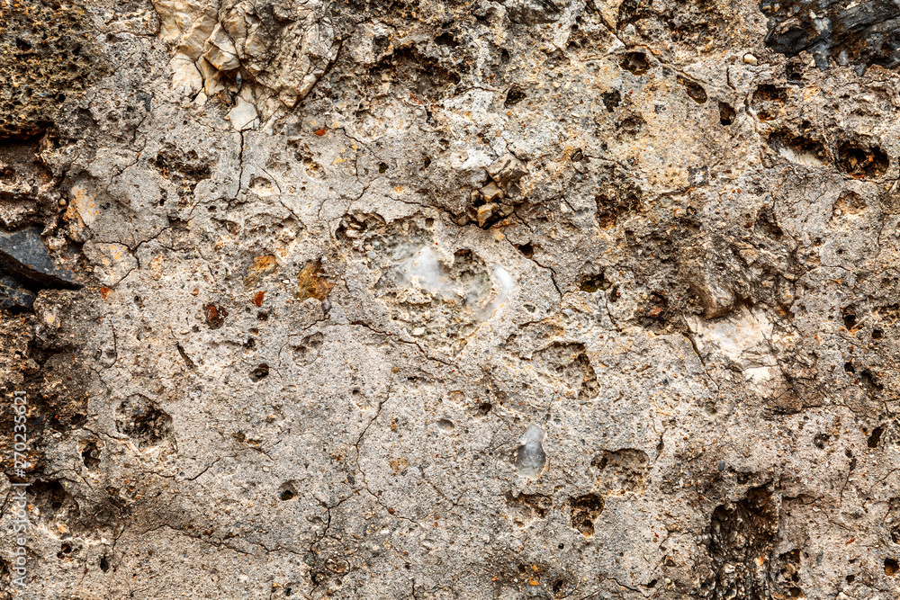 Fototapeta premium Texture of natural stone, close-up