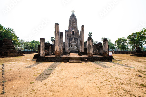 Phra Si Ratana Mahathat Chaliang temple in Sukhothai province photo