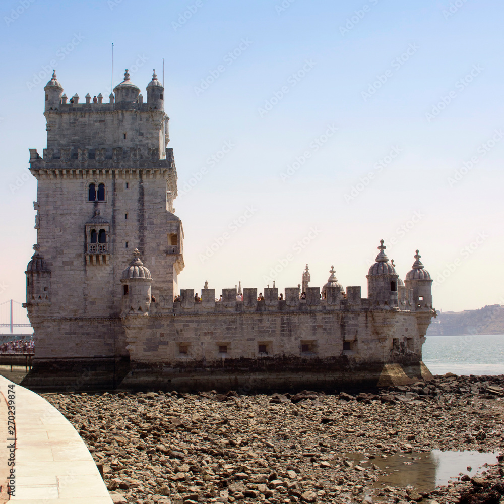 Torrey de Belen tower in Lisbon. Portugal.