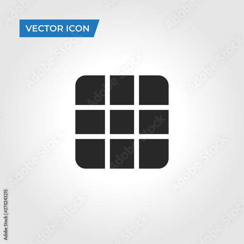Foto Rubik's Cube vector icon
