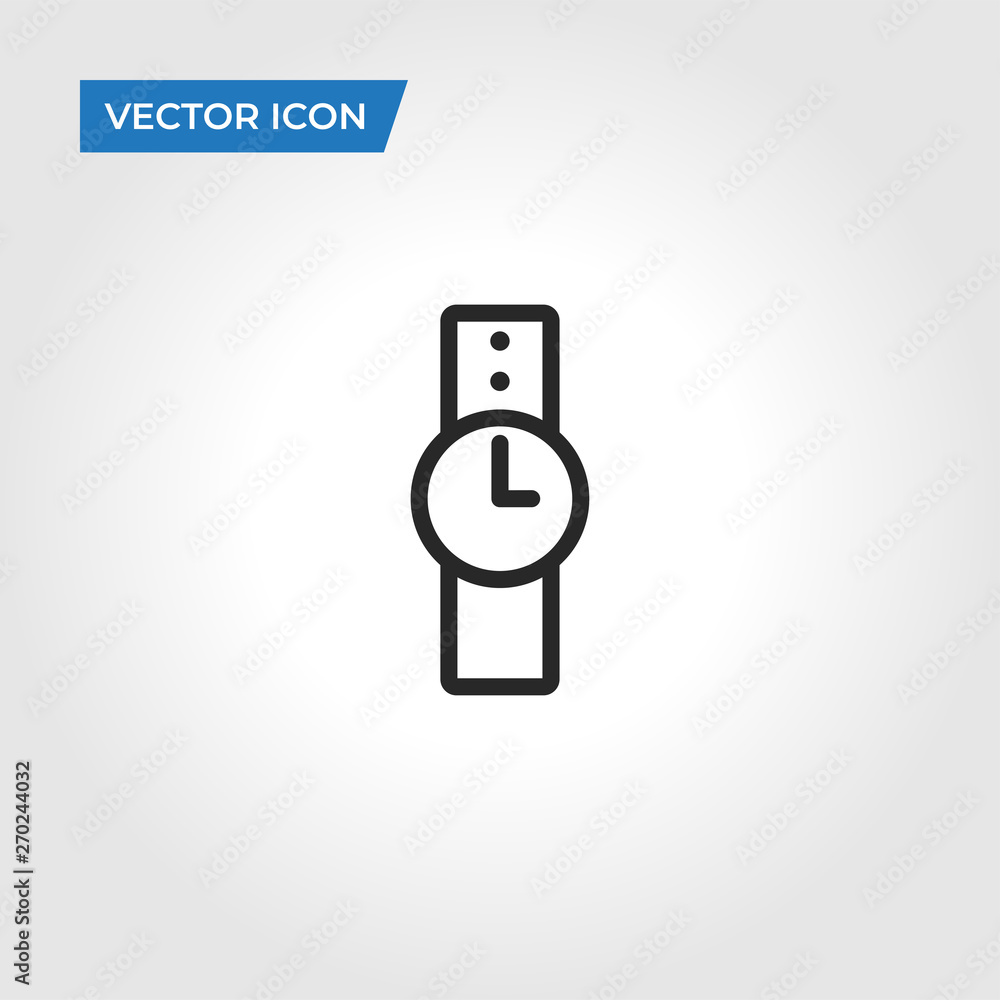 Watch vector icon Watch vector icon
