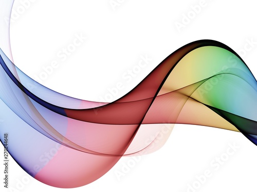 Abstract background, colorful waved lines for brochure, website, flyer design 
