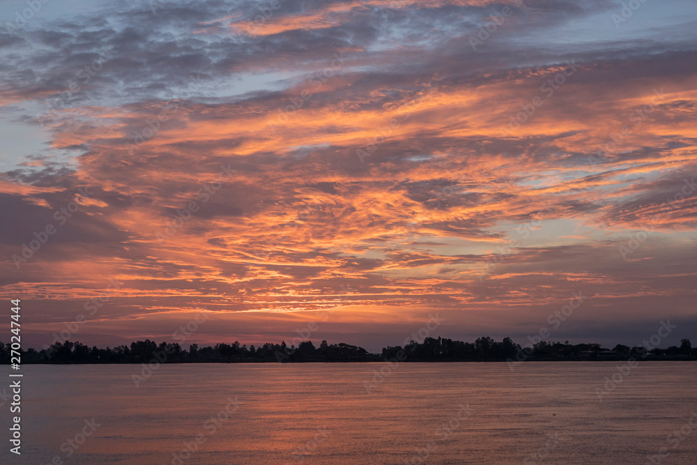 Sonnenuntergang in Vietnam