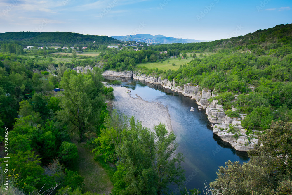 Cirque des gens bei Chauzon in der Ardeche Cirque des gens bei Chauzon in der Ardeche