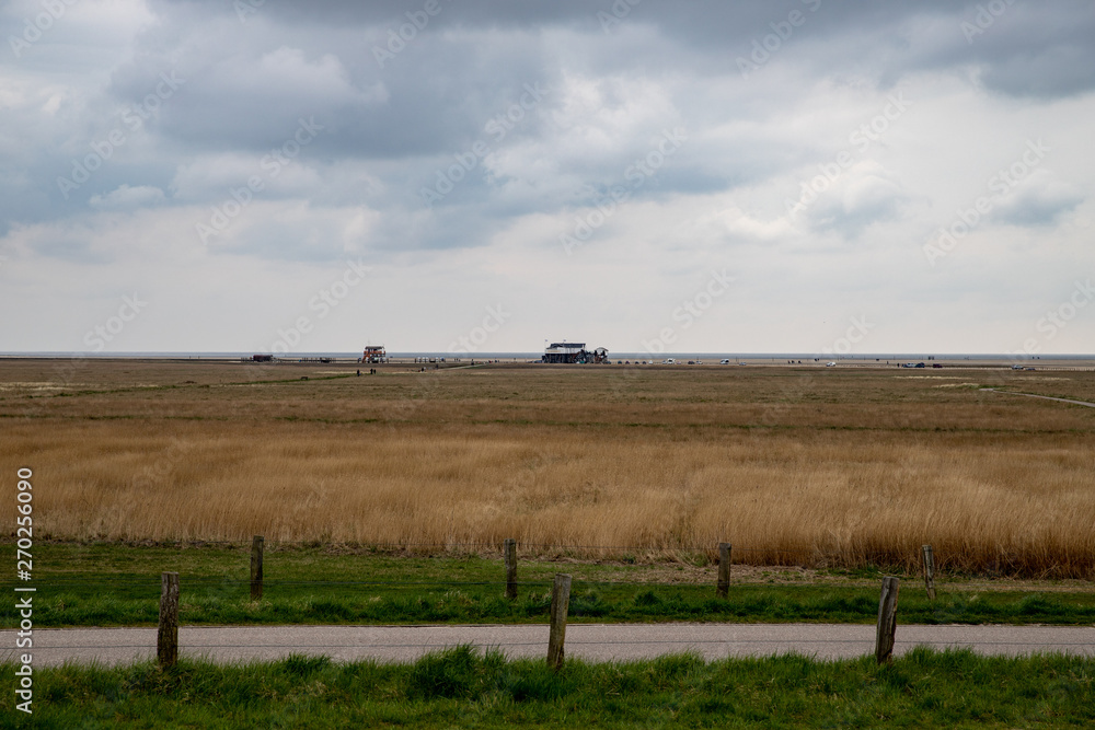 St. Peter Ording Blick vom Deich St. Peter Ording Blick vom Deich