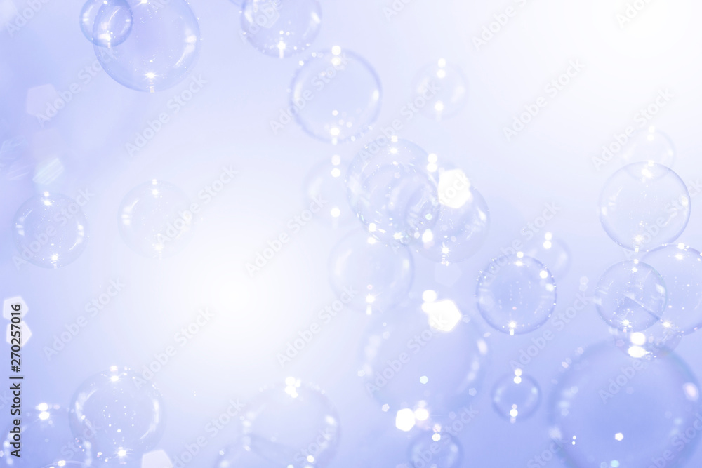 purple bubbles abstract background.