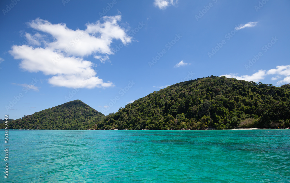 The snorkelling famous place of Mu Koh Surin Island National Park where near to Khura Buri district, Phang-nga, Thailand The snorkelling famous place of Mu Koh Surin Island National Park where near to Khura Buri district, Phang-nga, Thailand