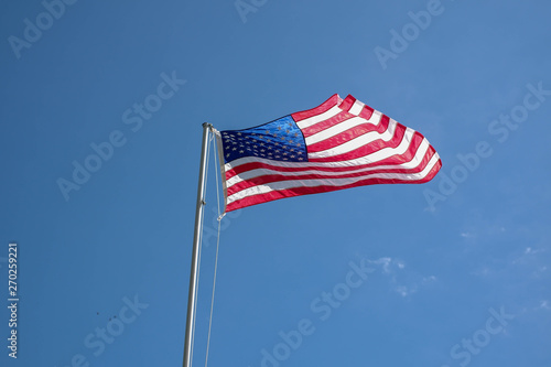 Waving American Flag