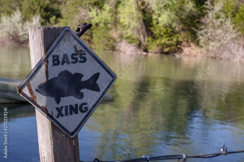Fishing sign
