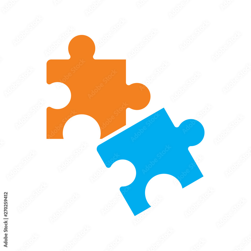 Puzzle icon on background for graphic and web design. Simple vector sign. Internet concept symbol for website button or mobile app. Puzzle icon on background for graphic and web design. Simple vector sign. Internet concept symbol for website button or mobile app.