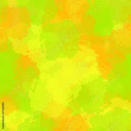 Seamless abstract vector watercolor background yellow © Alexandr