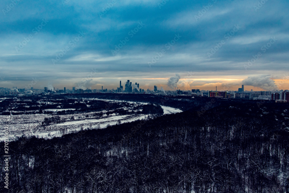 panorama of moscow