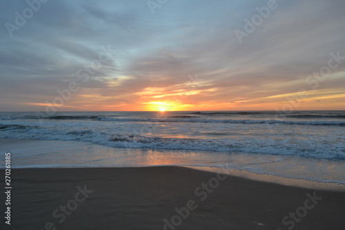 amanecer playa punta del este