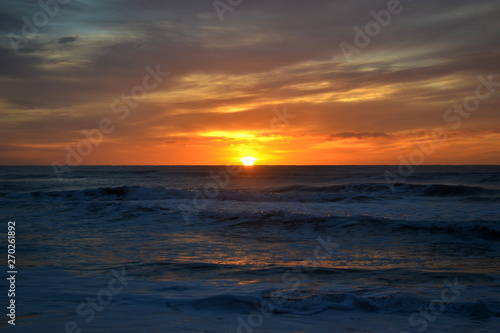 amanecer playa punta del este © Flavio