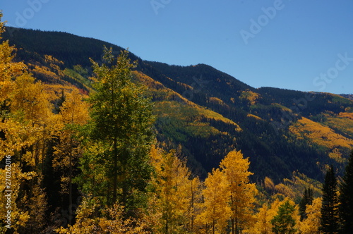 Autumn View of Vail Valley