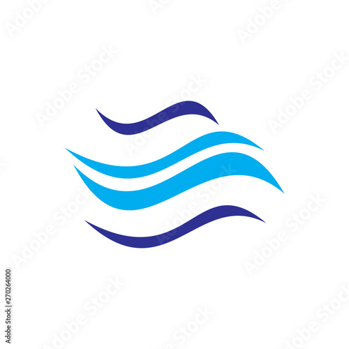 Free Download Wave icon on background for graphic and web design. Simple vector sign. Internet concept symbol for website button or mobile app. - GFXLoad