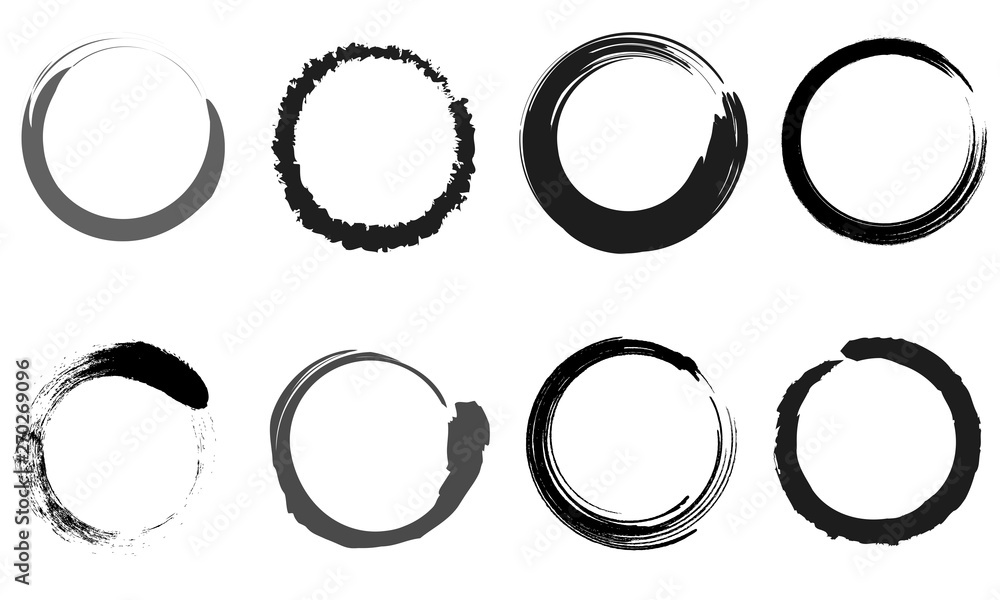 Set of circle frames, sticker Set of circle frames, sticker