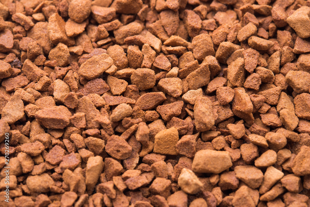 Coffee Soluble instant closeup macro Coffee Soluble instant closeup macro