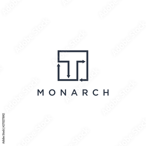 Abstract business vector symbol logotype, modern vector logo inspiration