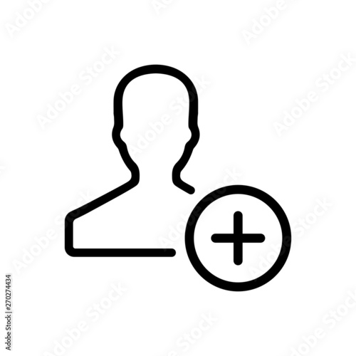 user create add icon