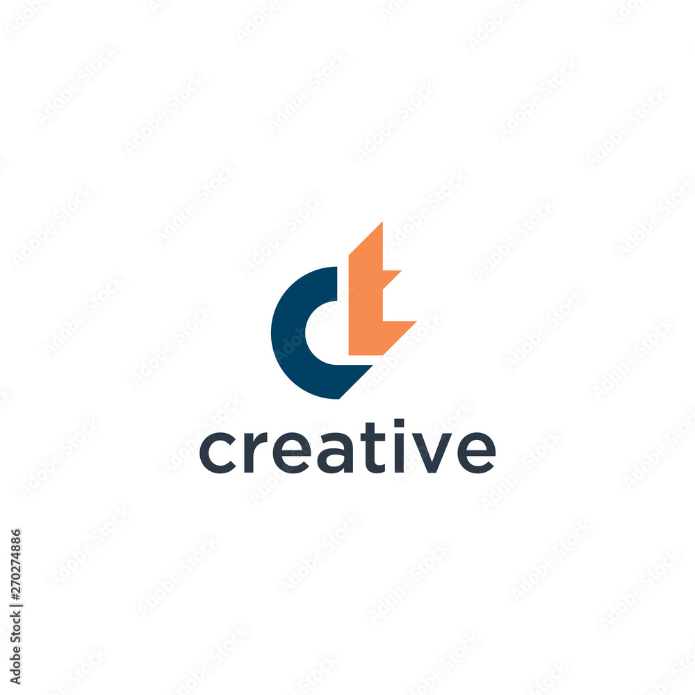logo initial design vector template logo initial design vector template