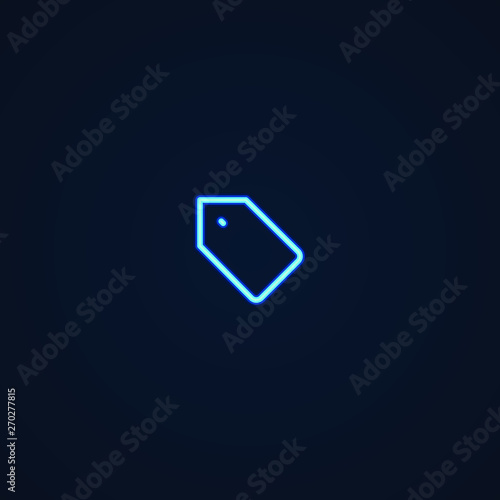 Free Download Tag | Neon Style Icon - GFXLoad
