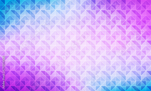 Blue purple grid mosaic pattern  triangle background  modern creative design temlates  colorful vector illustration