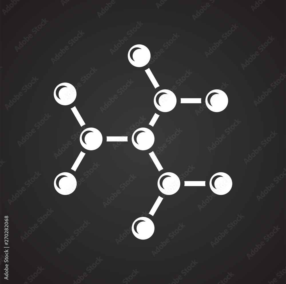 Molecule icon on background for graphic and web design. Simple vector sign. Internet concept symbol for website button or mobile app. Molecule icon on background for graphic and web design. Simple vector sign. Internet concept symbol for website button or mobile app.
