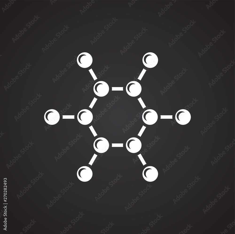 Molecule icon on background for graphic and web design. Simple vector sign. Internet concept symbol for website button or mobile app. Molecule icon on background for graphic and web design. Simple vector sign. Internet concept symbol for website button or mobile app.