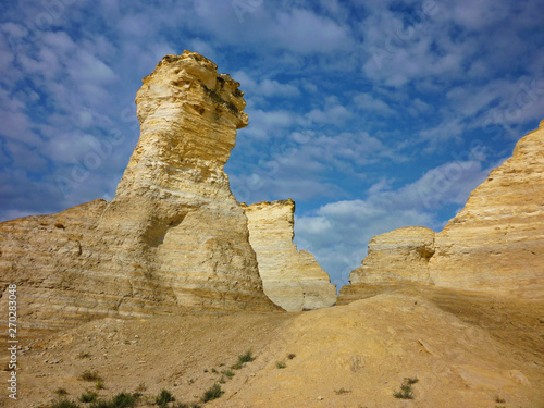 Limestone formations