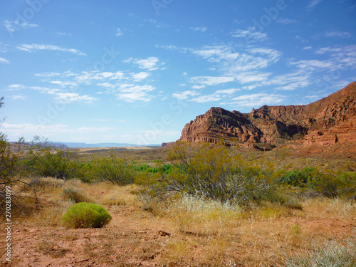 Utah scrub desert landscape